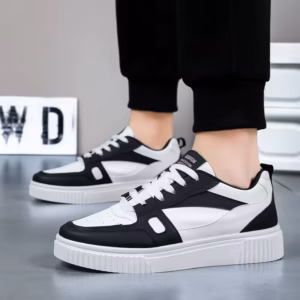 erkek spor ayakkabı rahat ayakkabılar erkekler flats zapatillas hombre hafif pu deri nefes ayakkabı erkek beyaz spor tenis ayakkabıları (kopya)