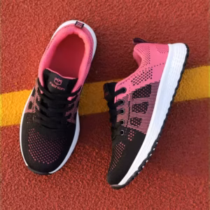 kadın ayakkabı moda nefes yürüyüş örgü platform ayakkabılar kadınlar için spor ayakkabı spor salonu vulkanize ayakkabı siyah kadın ayakkabı (kopya)